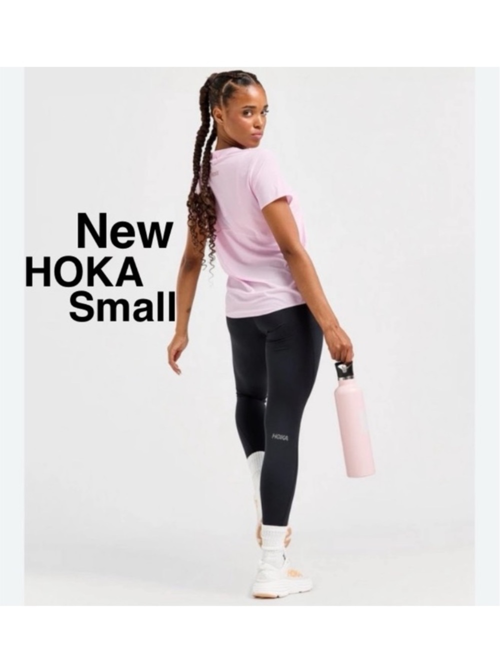 New HOKA NOVAFLY RUN - Leggings - black Size Small tag removed ⭐️⭐️⭐️⭐️